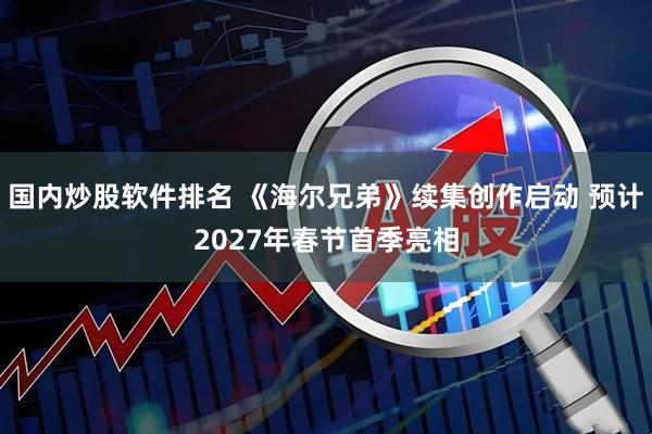 国内炒股软件排名 《海尔兄弟》续集创作启动 预计2027年春节首季亮相